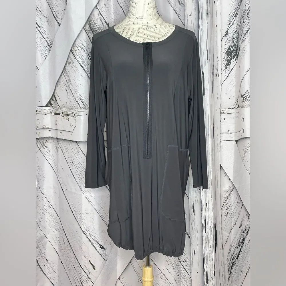 Sun Kim London Tunic Bubble Hem Size M